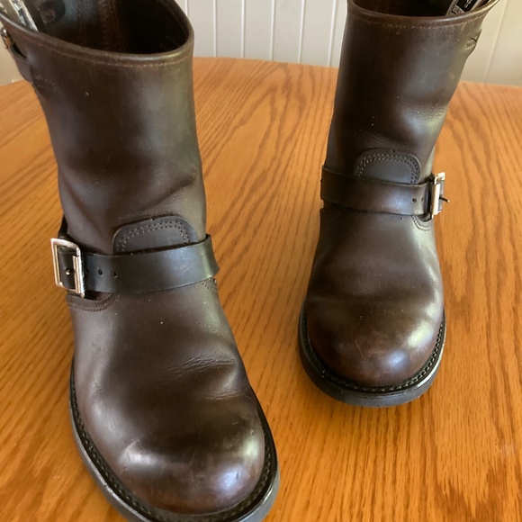 Frye Boots low rise Engineering style - Picture 1 of 11
